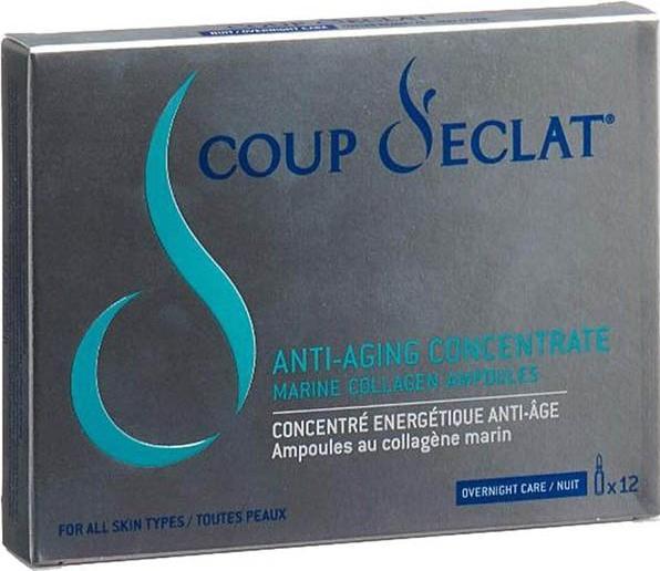 Image du produit Coup d‘Eclat Meereskollagen und Anti-Aging-Peptide Ampullen (12 ml)