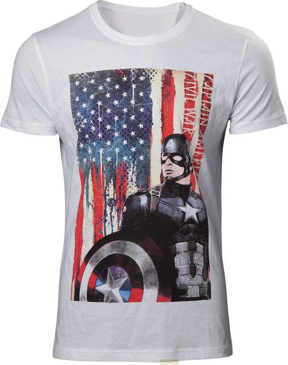 Bioworld Captain America - Flag - M Grosse (M)