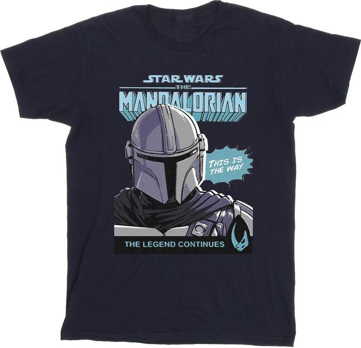 Produktbild Star Wars Mando Comic Cover TShirt (XL)
