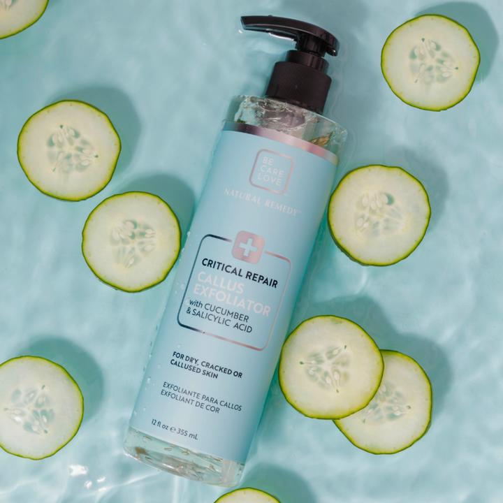 Actual product image Bcl Spa Callus Exfoliator Natural Remedy 355 (Foot deodorant & powder, 355 ml)