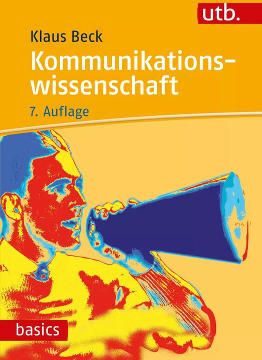Actual product image Kommunikationswissenschaft (German, Klaus Beck, 2023)