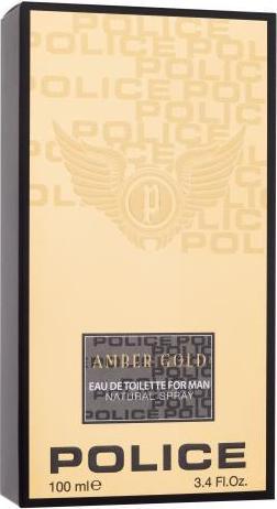 Actual product image Police Amber Gold Edt 100ml (Eau de toilette, 100 ml)