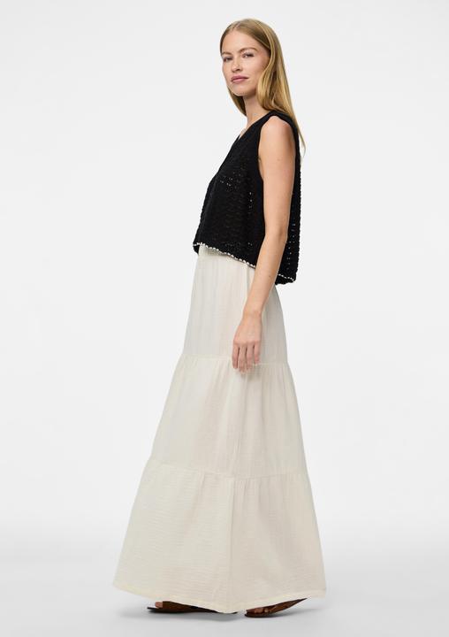 Produktbild Pieces Pcsikka Hw Maxi Skirt Wvn Noos (S)