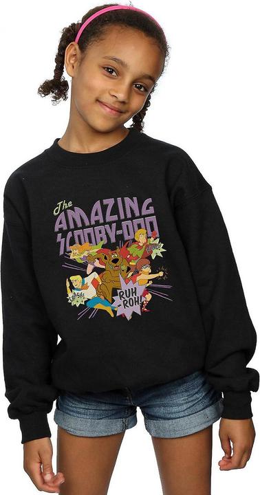 Immagine prodotto Scooby Doo Felpa The Amazing Scooby bambina (140, 146)