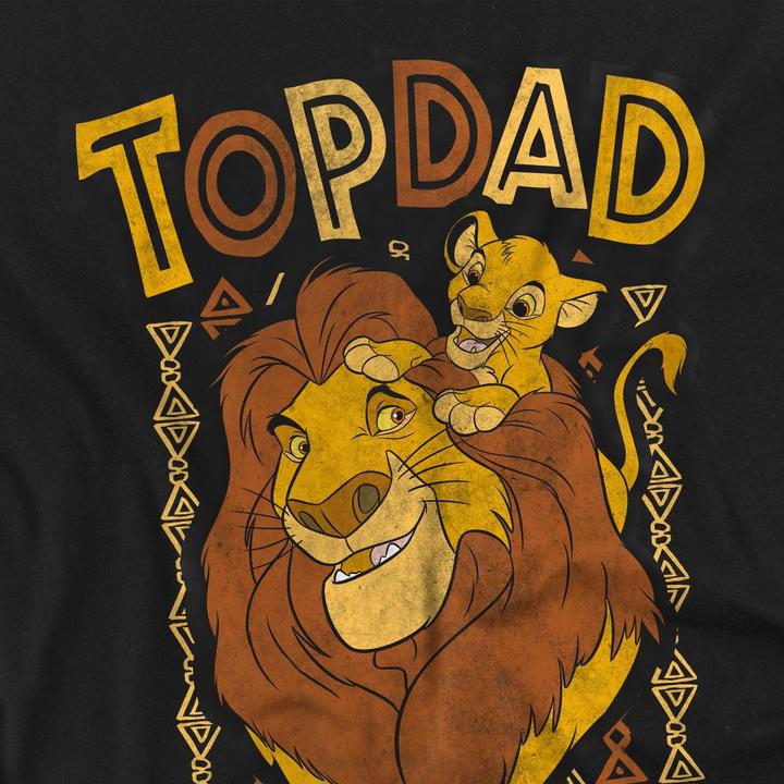 Immagine prodotto The Lion King Top Dad Maglietta Festa del Papà Mufasa Adulto Unisex (XL)
