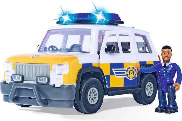 Immagine prodotto Simba Sam auto della polizia 4x4 con luce e suono Malcolm 19cm