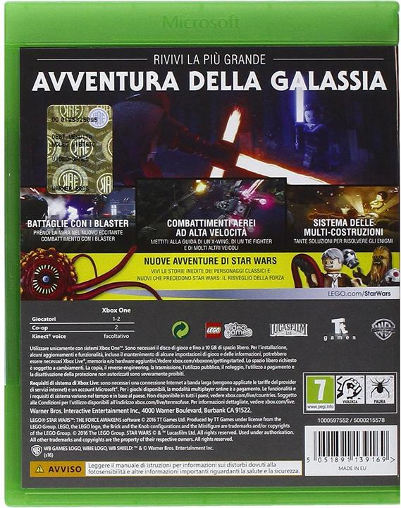 Produktbild WB LEGO Star Wars: The Force Awakens (Xbox One X, Xbox Series X, EN, IT)