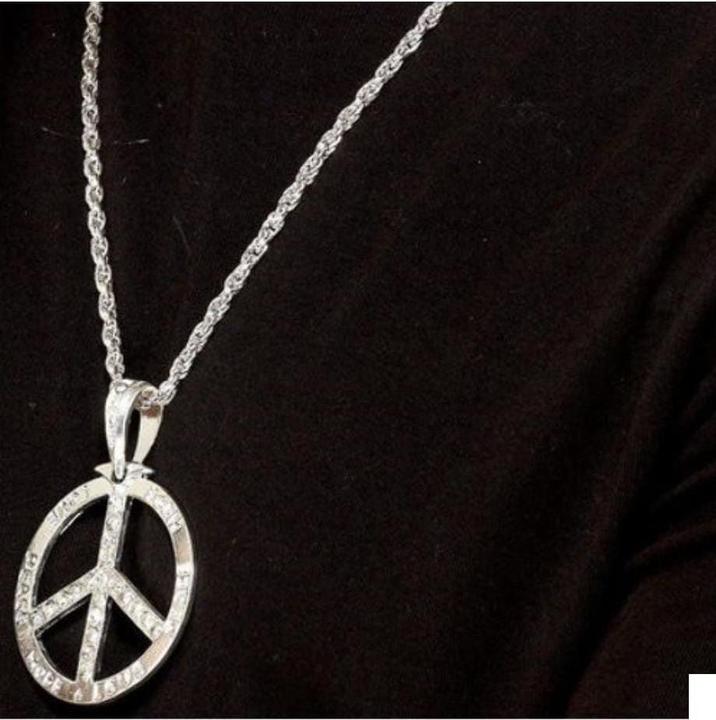 Produktbild Smiffys Peace-Zeichen Hippie Halskette