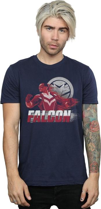 Produktbild The Falcon And The Winter Soldier Falcon Red Fury TShirt (4XL)