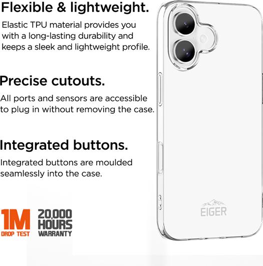 Image du produit Eiger Grip Case (Apple iPhone 16 Plus)