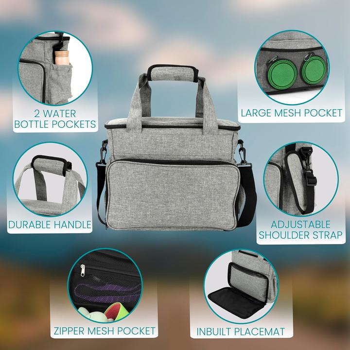 Immagine prodotto Belle Vous Borsa da viaggio per cani (Gatto, Cane, Pieghevole)