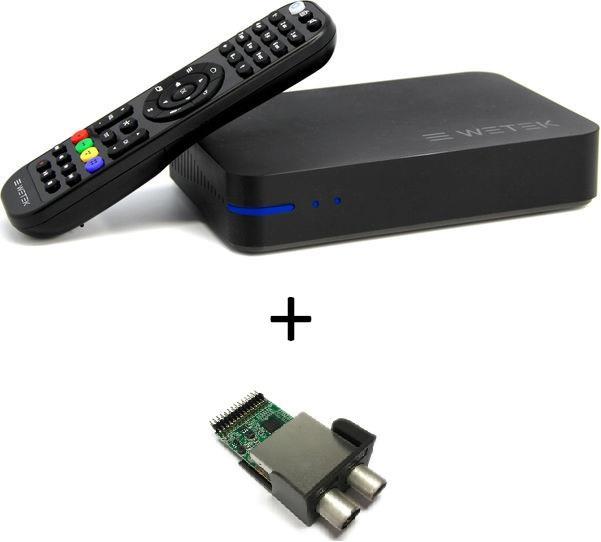 Produktbild WeTek Play 2, 4K UHD & Kabel-Tuner, Aktionsbundle