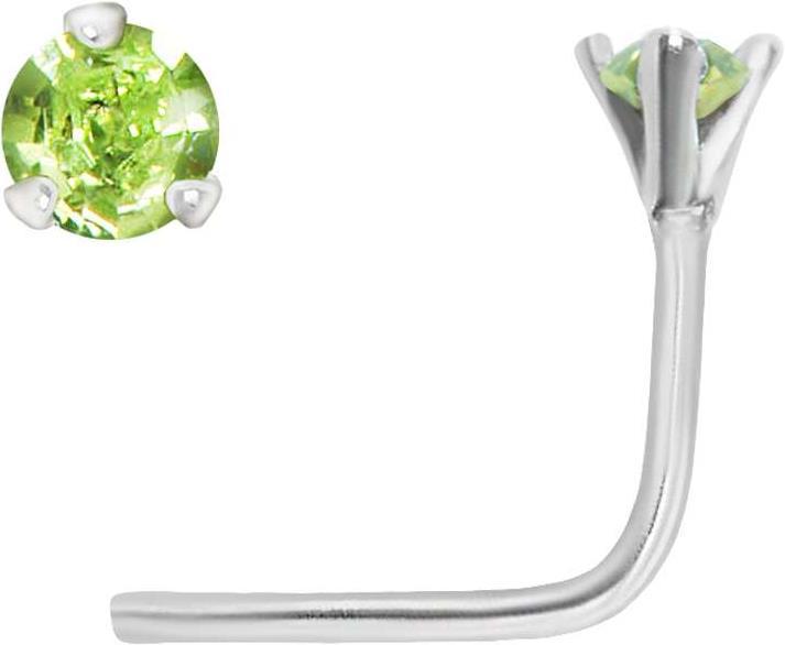 Produktbild Bijouteria Nasenpiercing (Silber, Zirkonia)