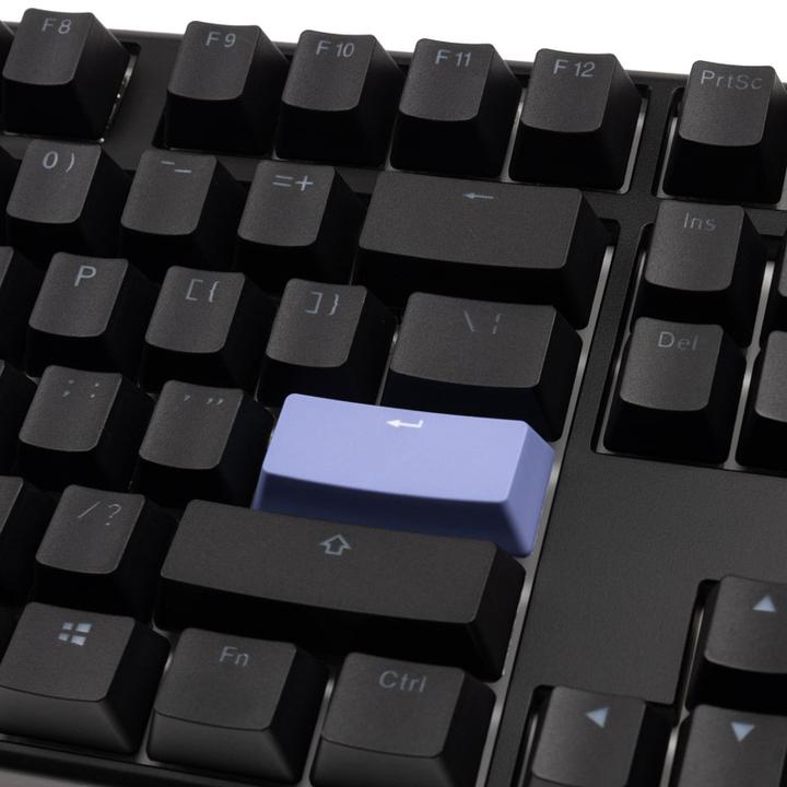 Produktbild Ducky One 3 Classic Black/White TKL Gaming Tastatur, RGB LED - MX-Blue (US) (US, Kabelgebunden)