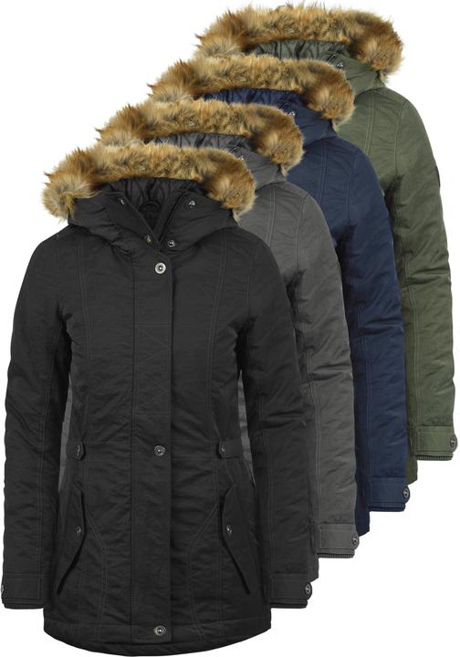 Actual product image Desires Jana Women's Parka Outdoor Jacket Winter Coat With Fur Hood (XS)