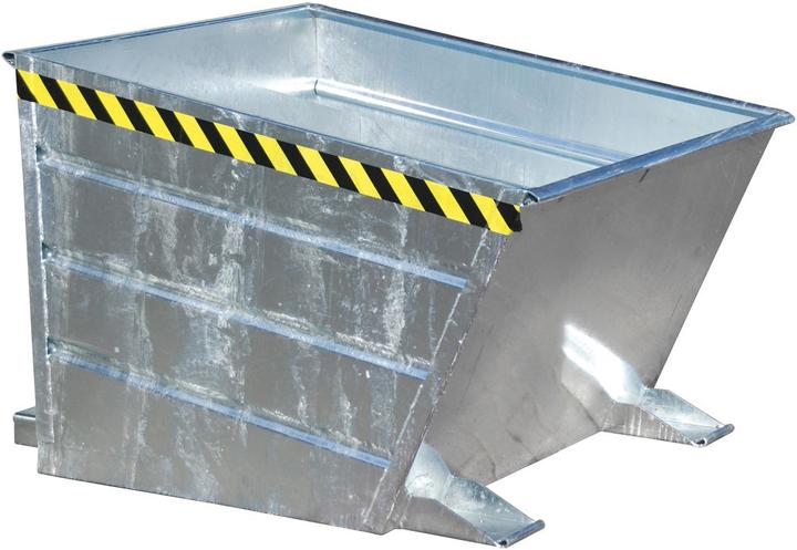 Image du produit eurokraft pro Benne basculante, avec bord de déversement bas (650 l)