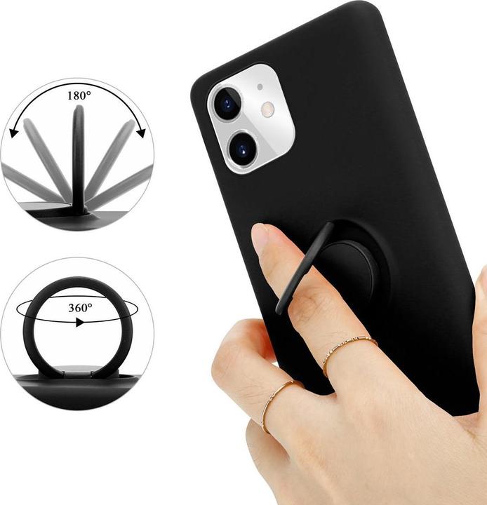 Produktbild Cadorabo TPU Liquid Ring Silicone Case Hülle (Apple iPhone 11)