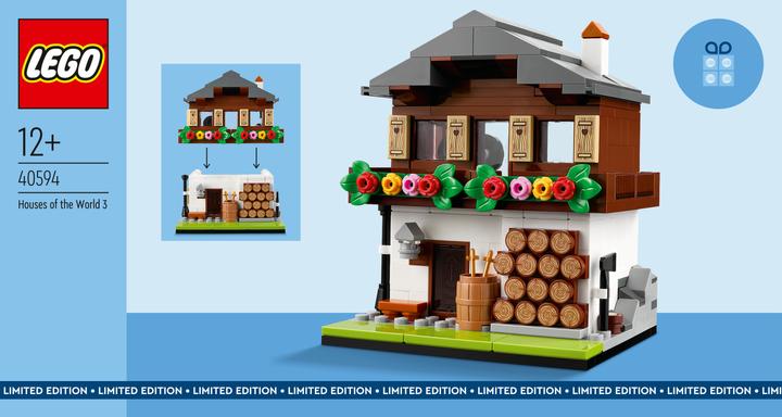 Actual product image LEGO 40594 Houses of the World 3 Limited Edition (40594)