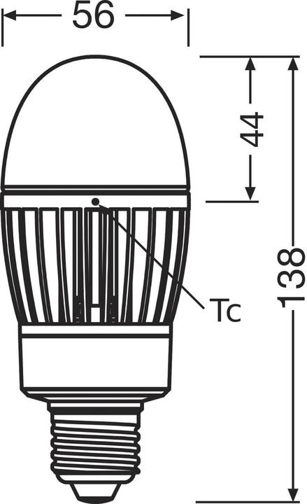 Image du produit Ledvance HQL LED P 2000LM 14.5W 840 E27 (E27, 14.50 W, 2000 lm, 1 x, D)