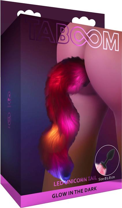 Productafbeelding Taboom Eenhoornstaart & Buttplug LED