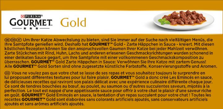 Produktbild Gourmet Gold (Adult, 8 Stk., 85 g)