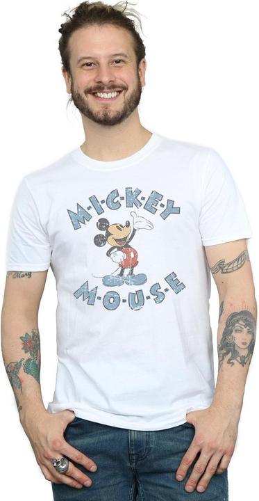 Actual product image Disney Mens Mickey Mouse Dash T-Shirt (5XL)