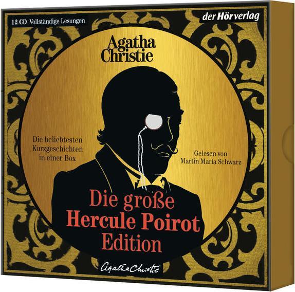 Produktbild Die grosse Hercule-Poirot-Edition (Agatha Christie, Edith Walter, Adi Oes, Maria Meinert, Martin Maria Schwarz, Sabine Reinhardt-Jost, Peter Naujack, Felix Poelheim, Deutsch)