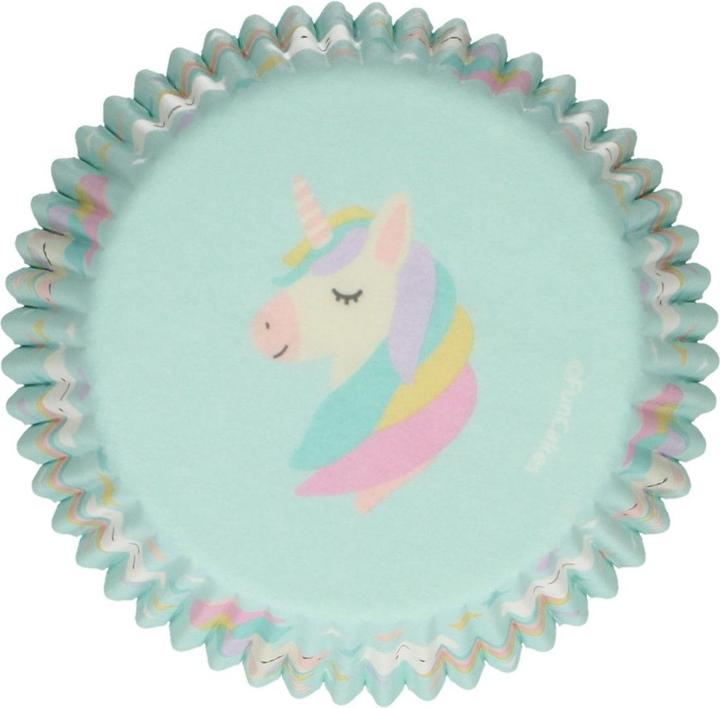 Immagine prodotto FunCakes Scatole per cupcake - Unicorno (48 pezzi) (5 cm)