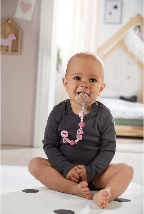 Actual product image Haba Dummy chain Sparkle Heart (1 x, from birth)