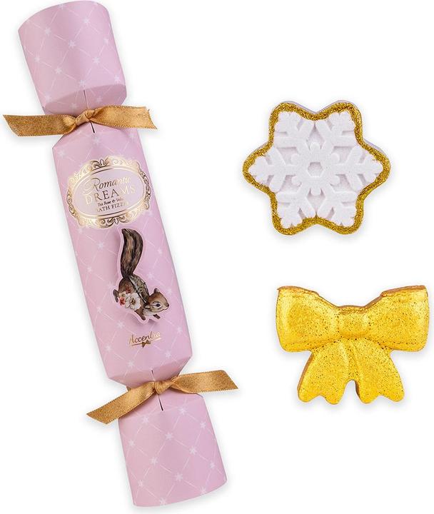 Image du produit Accentra Bombe de bain ROMANTIC DREAMS en coffret cadeau, parfum : Tea Rose & Velvet (Bombe de bain)