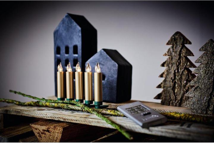 Produktbild Krinner LED Christbaumkerze Superlight Starter-Set (12 x)