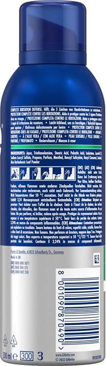 Produktbild Gillette Series Sensitive (200 ml, Rasierschaum)