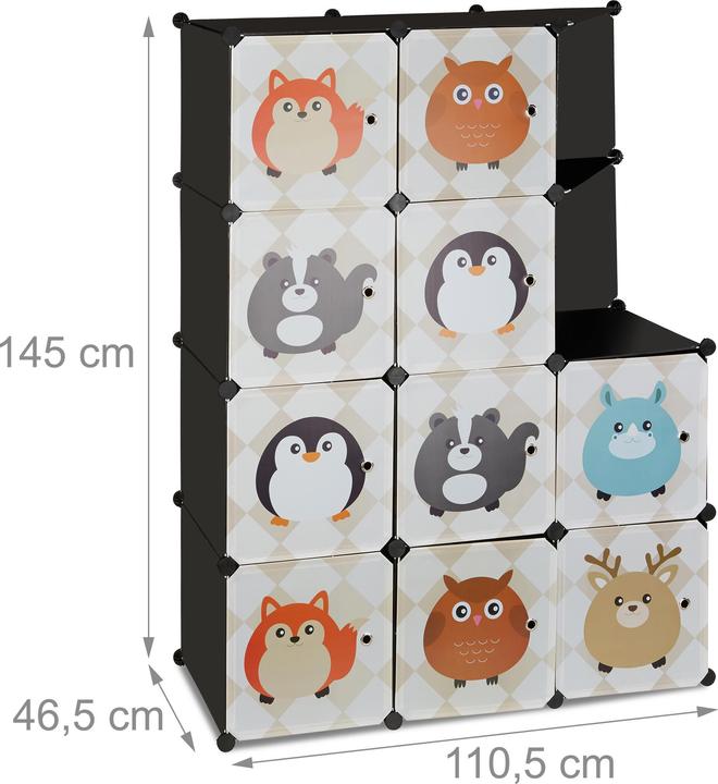 Actual product image Relaxdays Boltless shelving