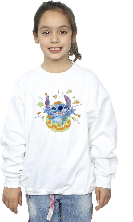 Produktbild Disney Lilo & Stitch Cracking Egg Sweatshirt Mädchen (128)