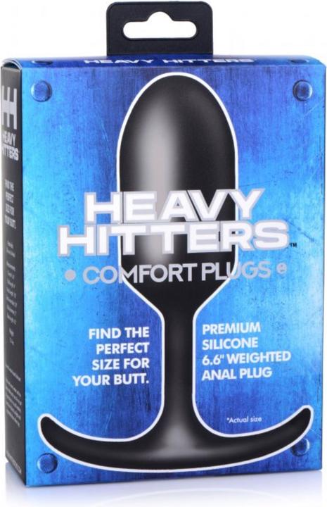 Actual product image Heavy Hitters Anal plug with weight XL