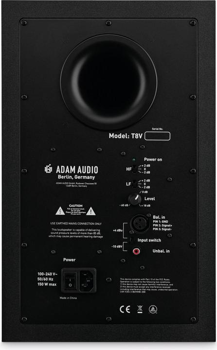 Produktbild Adam Audio T8V (Aktiv, 1 Stk., 1x 90 W)