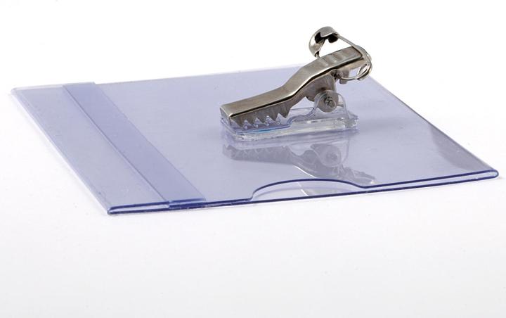 Produktbild Europel Namenschild, mit Kombiklemme, 60 x 90 mm
