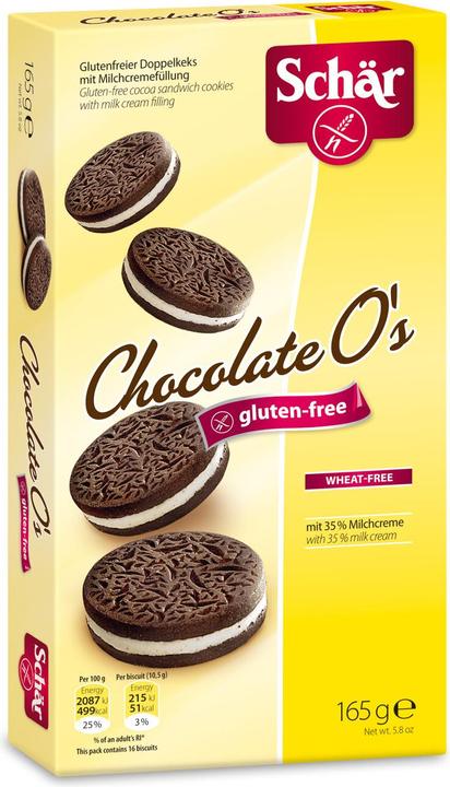 Immagine prodotto Schär Cioccolato O's senza glutine (1 pz., 165 g)