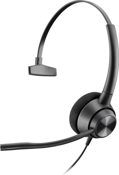 Produktbild Poly HP EncorePro 310 Quick Disconnect Headset, Anrufe/Musik, 55 g, Kopfhörer, Schwarz (Kabelgebunden)