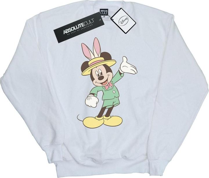 Actual product image Disney Girls Mickey Mouse Easter Bunny Sweatshirt (116)