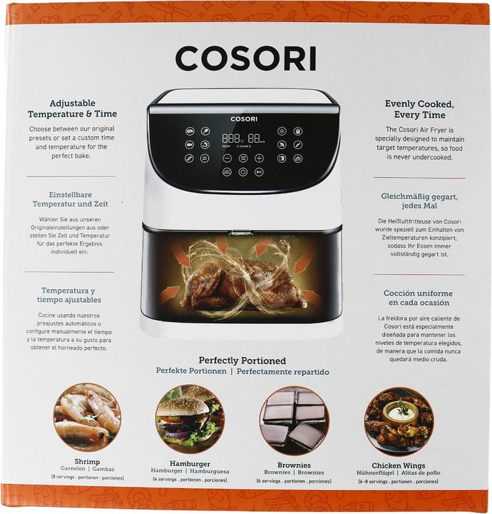 Actual product image Cosori CP 158-RXW