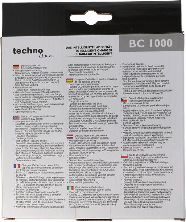 Produktbild Panasonic Technoline BC 1000 Ladegerät mit Eneloop AA Mignon Akkus und Akkubox (Ladegerät inkl. Akku)