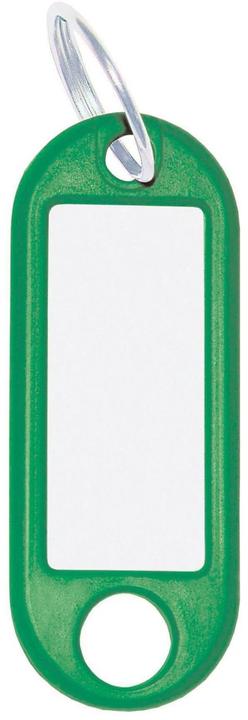 Immagine prodotto Wedo Portachiavi 18 mm con anello, verde, 100 pezzi
