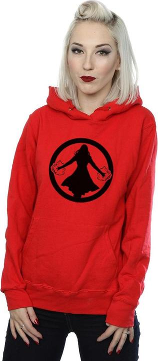 Actual product image Womens/Ladies Scarlet Witch Symbol Hoodie (M)