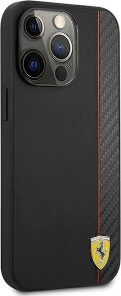 Produktbild Ferrari FESAXHCP13LBK iPhone 13 Pro/13 6,1" czarny/black hardcase On Track Carbon Stripe (Apple iPhone 13 Pro)