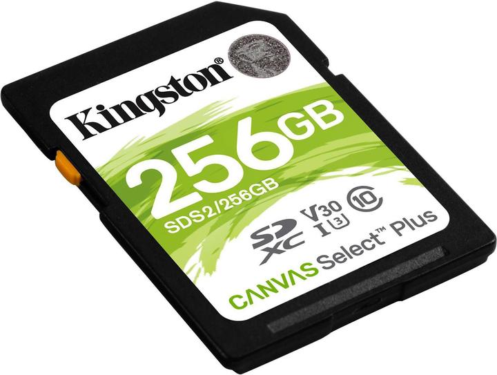 Produktbild Kingston Canvas Select Plus (256 GB, SDXC, U3, UHS-I)