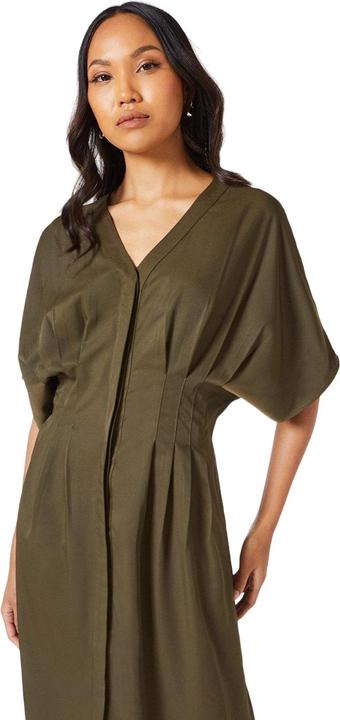 Actual product image Principles Womens/Ladies Crepe Pleat Waist Midi Dress (40 D)