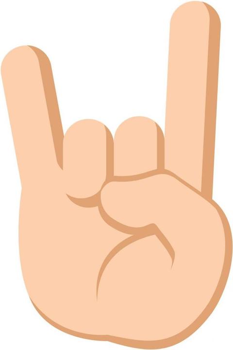 Produktbild Emojione Emoji Let's Rock (60 x 90 cm)