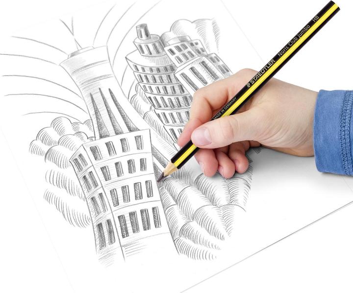 Immagine prodotto Staedtler Matita didattica 'Noris Club triplus jumbo' 119 HB (4 mm, HB, 1 x)