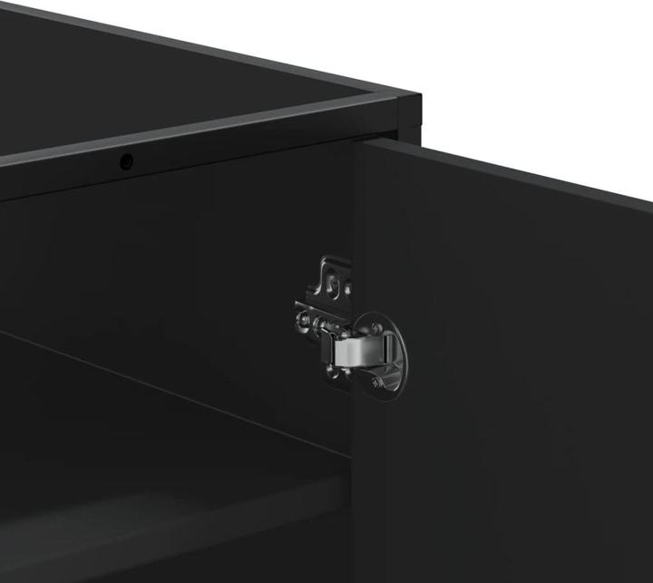 Actual product image VidaXL Shoe cabinet Shoe rack Shoe rack Shoe storage Hallway Black